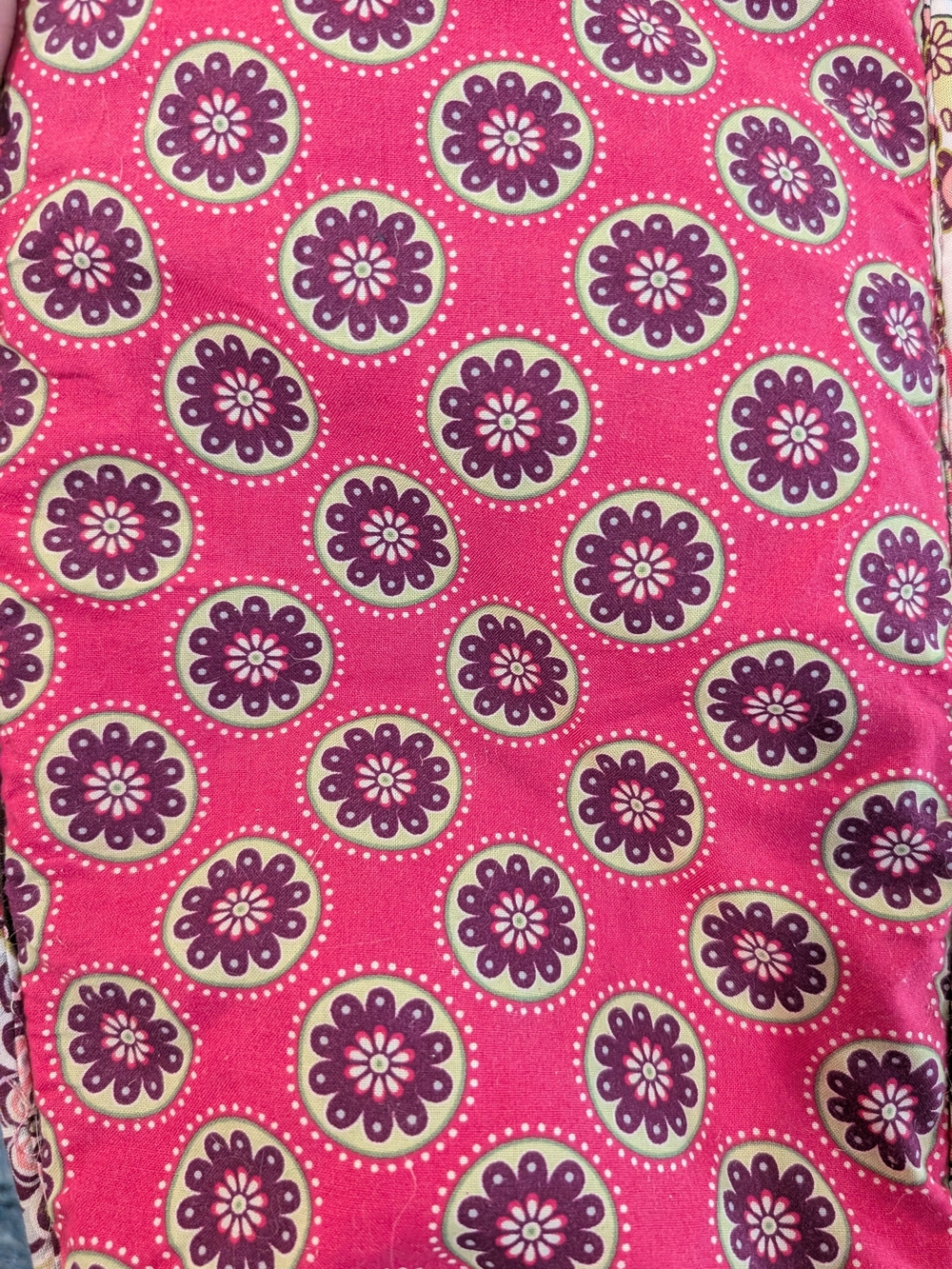 Vera Bradley Very Berry Paisley Pink Quilted Duffel Bag - Picture 9 of 13